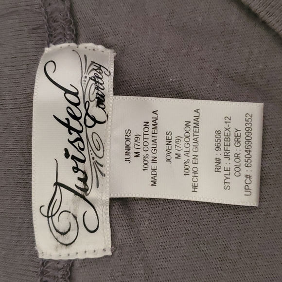 Twisted Courtesy Junior's Top EUC - Picture 2 of 6